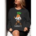 Carrate Karate Carrot Student Teacher Trainee Trainor Women Crewneck Sweatshirt, funny gift Carrate Karate Carrot Student Teacher Trainee Trainor Women Crewneck Sweatshirt, funny gift