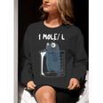 Chemistry Chemist Student Science Teacher Mole Women Crewneck Sweatshirt, Science Teacher Sweatshirts, funny gift