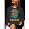 Childcare Providersaurus Daycare Teachers Women Crewneck Sweatshirt, funny gift