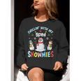 Chillin With My Sped Snowmies Teacher Student Christmas Women Crewneck Sweatshirt, funny gift Chillin With My Sped Snowmies Teacher Student Christmas Women Crewneck Sweatshirt, funny gift