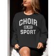 Choir Is My Sport Quote Choir Teacher Women Crewneck Sweatshirt, funny gift