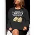 Cool History Teacher Read The Constitution For The Articles Women Crewneck Sweatshirt, History Teacher Sweatshirts, funny gift Cool History Teacher Read The Constitution For The Articles Women Crewneck Sweatshirt, History Teacher Sweatshirts, funny gift
