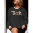 Cowhide Teacher Hat Cowboy Western Teacher Back To School Women Crewneck Sweatshirt, funny gift Cowhide Teacher Hat Cowboy Western Teacher Back To School Women Crewneck Sweatshirt, funny gift