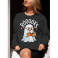 Cute Ghost Reading Book Librarian Teacher Halloween Costume Women Crewneck Sweatshirt, funny gift Cute Ghost Reading Book Librarian Teacher Halloween Costume Women Crewneck Sweatshirt, funny gift