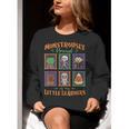 Cute Halloween Teacher Women Crewneck Sweatshirt, funny gift