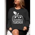Cute Substitute Teacher Appreciation Men Women Women Crewneck Sweatshirt, funny gift Cute Substitute Teacher Appreciation Men Women Women Crewneck Sweatshirt, funny gift