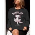 Dancolotl Ballerina Axolotl Ballet Dance Teacher Women Crewneck Sweatshirt, funny gift