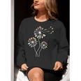 Dandelion Art Shirt For Artist Or Art Teacher Creative Art Women Crewneck Sweatshirt, funny gift