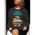 Daycare Provider Master Of Diapers Childcare Teacher Women Crewneck Sweatshirt, funny gift