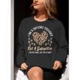 Daycare Provider Teacher Childcare Worker Leopard Heart Fun Women Crewneck Sweatshirt, funny gift Daycare Provider Teacher Childcare Worker Leopard Heart Fun Women Crewneck Sweatshirt, funny gift