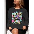 In My Daycare Teacher Era Daycare Provider Kids Women Crewneck Sweatshirt, funny gift