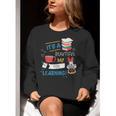 Disney Minnie Mouse Beautiful Day For Learning Teacher's Day Women Crewneck Sweatshirt, funny gift Disney Minnie Mouse Beautiful Day For Learning Teacher's Day Women Crewneck Sweatshirt, funny gift