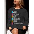 Educar Bilingual Spanish Teacher Women Crewneck Sweatshirt, funny gift Educar Bilingual Spanish Teacher Women Crewneck Sweatshirt, funny gift