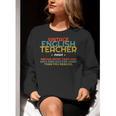 ENGLISH TEACHER Definition Vintage Tee T-Shirt Women Crewneck Sweatshirt, English Teacher Sweatshirts, funny gift