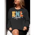 ENL Squad Back To School Teachers Students ENL Crew Men Women Girls Kids Women Crewneck Sweatshirt, funny gift ENL Squad Back To School Teachers Students ENL Crew Men Women Girls Kids Women Crewneck Sweatshirt, funny gift