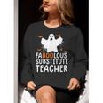 Faboolous Substitute Teacher Halloween Costume Women Crewneck Sweatshirt, funny gift