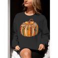 Fall Book Halloween Costume Autumn Pumpkin Teacher Kids Women Crewneck Sweatshirt, funny gift