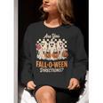 Are You Fall O Ween Directions Teacher Halloween Boo Ghost Women Crewneck Sweatshirt, funny gift Are You Fall O Ween Directions Teacher Halloween Boo Ghost Women Crewneck Sweatshirt, funny gift