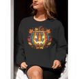 Fall Pumpkin Book Lover Spooky Librarian Teacher Halloween Women Crewneck Sweatshirt, funny gift Fall Pumpkin Book Lover Spooky Librarian Teacher Halloween Women Crewneck Sweatshirt, funny gift