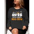 Fifth Grade Boo Crew Halloween Teacher Costume Women Crewneck Sweatshirt, funny gift