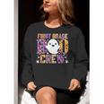 First Grade Boo Crew Teacher Student Halloween Costume Women Crewneck Sweatshirt, First Grade Teacher Sweatshirts, funny gift First Grade Boo Crew Teacher Student Halloween Costume Women Crewneck Sweatshirt, First Grade Teacher Sweatshirts, funny gift