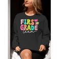 First Grade Team Teacher Back To School 1st Grade Squad Kids Women Crewneck Sweatshirt, First Grade Teacher Sweatshirts, funny gift First Grade Team Teacher Back To School 1st Grade Squad Kids Women Crewneck Sweatshirt, First Grade Teacher Sweatshirts, funny gift