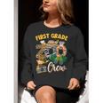 First Grade Zoo Field Trip Squad Matching Teacher Students Women Crewneck Sweatshirt, First Grade Teacher Sweatshirts, funny gift First Grade Zoo Field Trip Squad Matching Teacher Students Women Crewneck Sweatshirt, First Grade Teacher Sweatshirts, funny gift