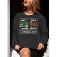 First Teach Then Thanksgiving I'm Earning A Break Teacher Women Crewneck Sweatshirt, funny gift