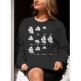 Fractions Math Teacher Ghost Math Halloween Humorous Women Crewneck Sweatshirt, funny gift Fractions Math Teacher Ghost Math Halloween Humorous Women Crewneck Sweatshirt, funny gift