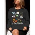 Friendship Inclusion Language Teacher It Starts With Hello Women Crewneck Sweatshirt, funny gift Friendship Inclusion Language Teacher It Starts With Hello Women Crewneck Sweatshirt, funny gift