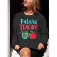 Future Teacher Education Student Women Crewneck Sweatshirt, Future Teacher Sweatshirts, funny gift