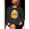 Good Egg Teacher Halloween Costume The Smart Cookie Women Crewneck Sweatshirt, funny gift Good Egg Teacher Halloween Costume The Smart Cookie Women Crewneck Sweatshirt, funny gift