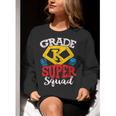 Grade K Super Squad Superhero Kindergarten Teacher Team Women Crewneck Sweatshirt, Super Teacher Sweatshirts, funny gift Grade K Super Squad Superhero Kindergarten Teacher Team Women Crewneck Sweatshirt, Super Teacher Sweatshirts, funny gift