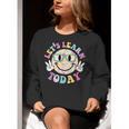 Groovy Retro Lets Learn Today Teacher Student Back To School Women Crewneck Sweatshirt, Groovy Teacher Sweatshirts, funny gift Groovy Retro Lets Learn Today Teacher Student Back To School Women Crewneck Sweatshirt, Groovy Teacher Sweatshirts, funny gift