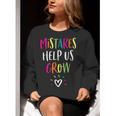 Growth Mindset Positive Back To School Teacher Student Women Crewneck Sweatshirt, funny gift Growth Mindset Positive Back To School Teacher Student Women Crewneck Sweatshirt, funny gift