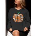 Halloween Books Pumpkin Reading Teacher Fall Men Women Women Crewneck Sweatshirt, funny gift Halloween Books Pumpkin Reading Teacher Fall Men Women Women Crewneck Sweatshirt, funny gift