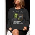 Halloween Monster Math Pun Teacher Humor Women Crewneck Sweatshirt, funny gift Halloween Monster Math Pun Teacher Humor Women Crewneck Sweatshirt, funny gift