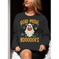 Halloween Read More Books Retro Costume Teacher Women Girls Women Crewneck Sweatshirt, funny gift Halloween Read More Books Retro Costume Teacher Women Girls Women Crewneck Sweatshirt, funny gift