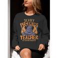 Halloween Scary Physics Teacher No Costume Required Women Women Crewneck Sweatshirt, funny gift Halloween Scary Physics Teacher No Costume Required Women Women Crewneck Sweatshirt, funny gift