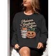 Halloween Teacher Phonemes Graphemes Caffeine Coffee Lover Women Crewneck Sweatshirt, funny gift Halloween Teacher Phonemes Graphemes Caffeine Coffee Lover Women Crewneck Sweatshirt, funny gift