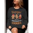 Hangin My Kindergarten Cookie Gingerbread Christmas Teacher For Men Women Kids Women Crewneck Sweatshirt, funny gift Hangin My Kindergarten Cookie Gingerbread Christmas Teacher For Men Women Kids Women Crewneck Sweatshirt, funny gift