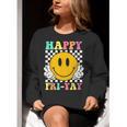 Happy Fri-Yay Teacher Friday Weekend School Women Crewneck Sweatshirt, funny gift