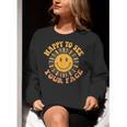 Happy To See Your Face Retro Happy Teacher Back To School Women Crewneck Sweatshirt, funny gift Happy To See Your Face Retro Happy Teacher Back To School Women Crewneck Sweatshirt, funny gift
