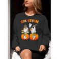 Haunted By 67 Boo Ghost Pumpkin Halloween Teacher Women Crewneck Sweatshirt, funny gift Haunted By 67 Boo Ghost Pumpkin Halloween Teacher Women Crewneck Sweatshirt, funny gift