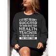Health Teacher Tshirt Appreciation For Men Women Women Crewneck Sweatshirt, funny gift