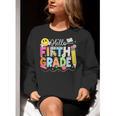 Hello Fifth Grade Team 5th Grade Back To School Teacher Kids Women Crewneck Sweatshirt, funny gift