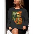 HUGvyn Halloween Skeleton Six Seven 67 Meme PEMDAS Teacher Women Crewneck Sweatshirt, funny gift HUGvyn Halloween Skeleton Six Seven 67 Meme PEMDAS Teacher Women Crewneck Sweatshirt, funny gift