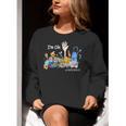 I'm Ok Lunch Lady Life Cafeteria Crew Teacher Women Women Crewneck Sweatshirt, funny gift