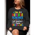 I'm Science Teacher Of Course I Have Problems Back To School Men Women Women Crewneck Sweatshirt, Science Teacher Sweatshirts, funny gift I'm Science Teacher Of Course I Have Problems Back To School Men Women Women Crewneck Sweatshirt, Science Teacher Sweatshirts, funny gift