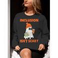 Inclusion Isn't Scary Shirt Halloween SLP Sped Teacher Women Crewneck Sweatshirt, funny gift Inclusion Isn't Scary Shirt Halloween SLP Sped Teacher Women Crewneck Sweatshirt, funny gift